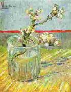 Blooming Almond Stem in a Glass Vincent Van Gogh